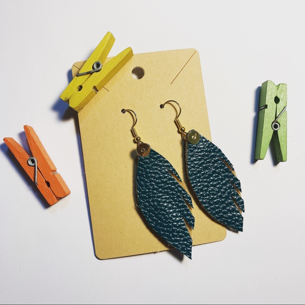 Wild Leaf Earrings